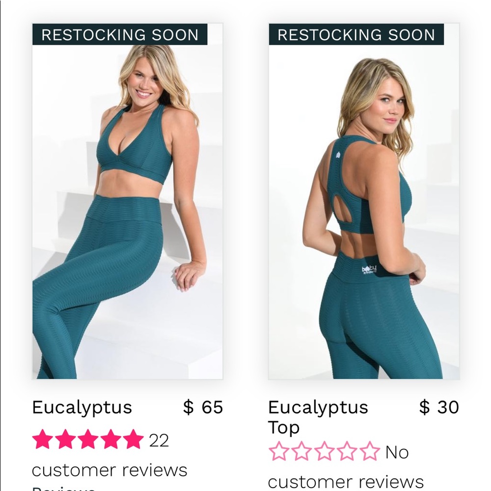 BBB Original Set Eucalyptus - Full Length Leggings